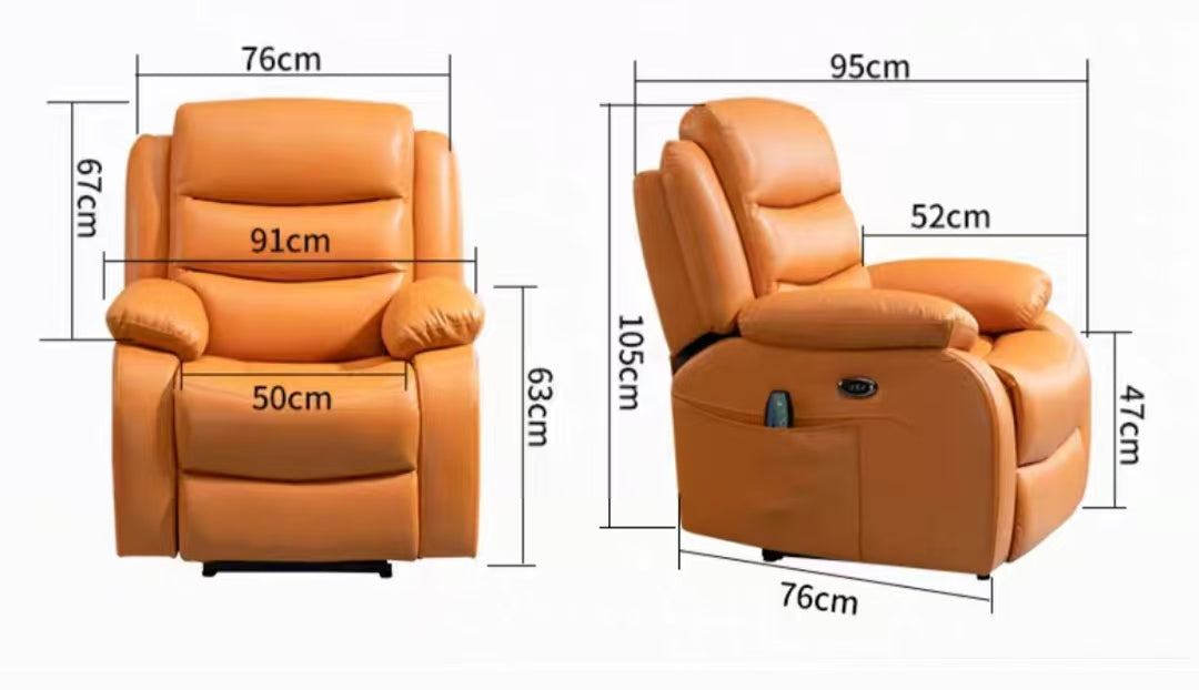 Single luxury massage sofa